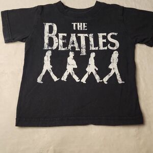 The Beatles 2015 Black Graphic Tshirt Toddler Size 18 Months
